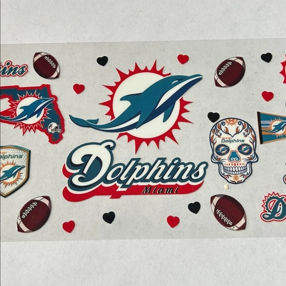 Dolphins Cup Decal 278